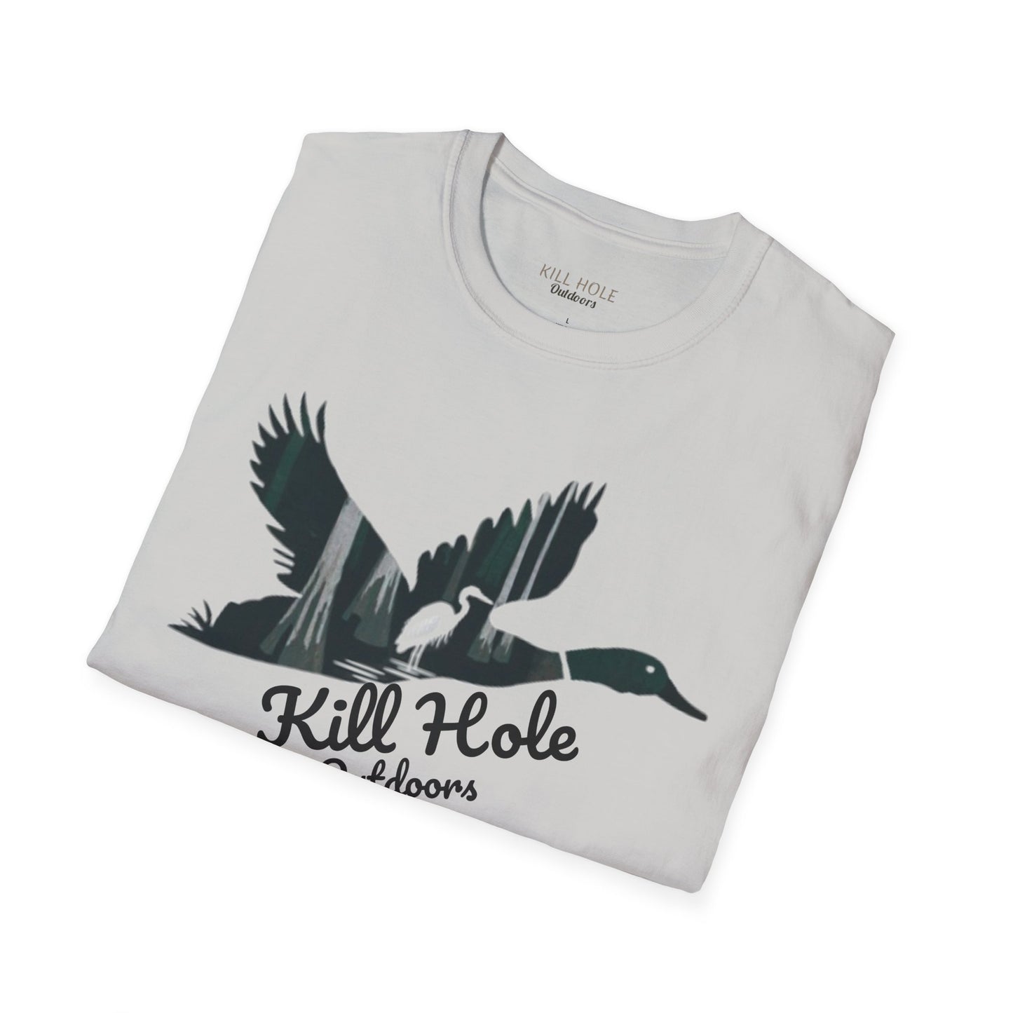 Kill Hole Duck Silhouette Front Design