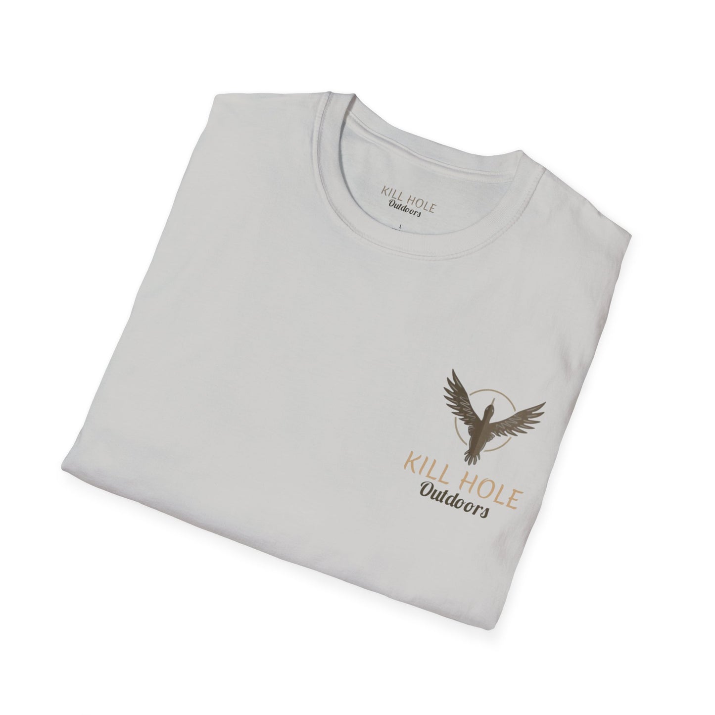 Smoking Green Duck Hunting Unisex Softstyle T-Shirt