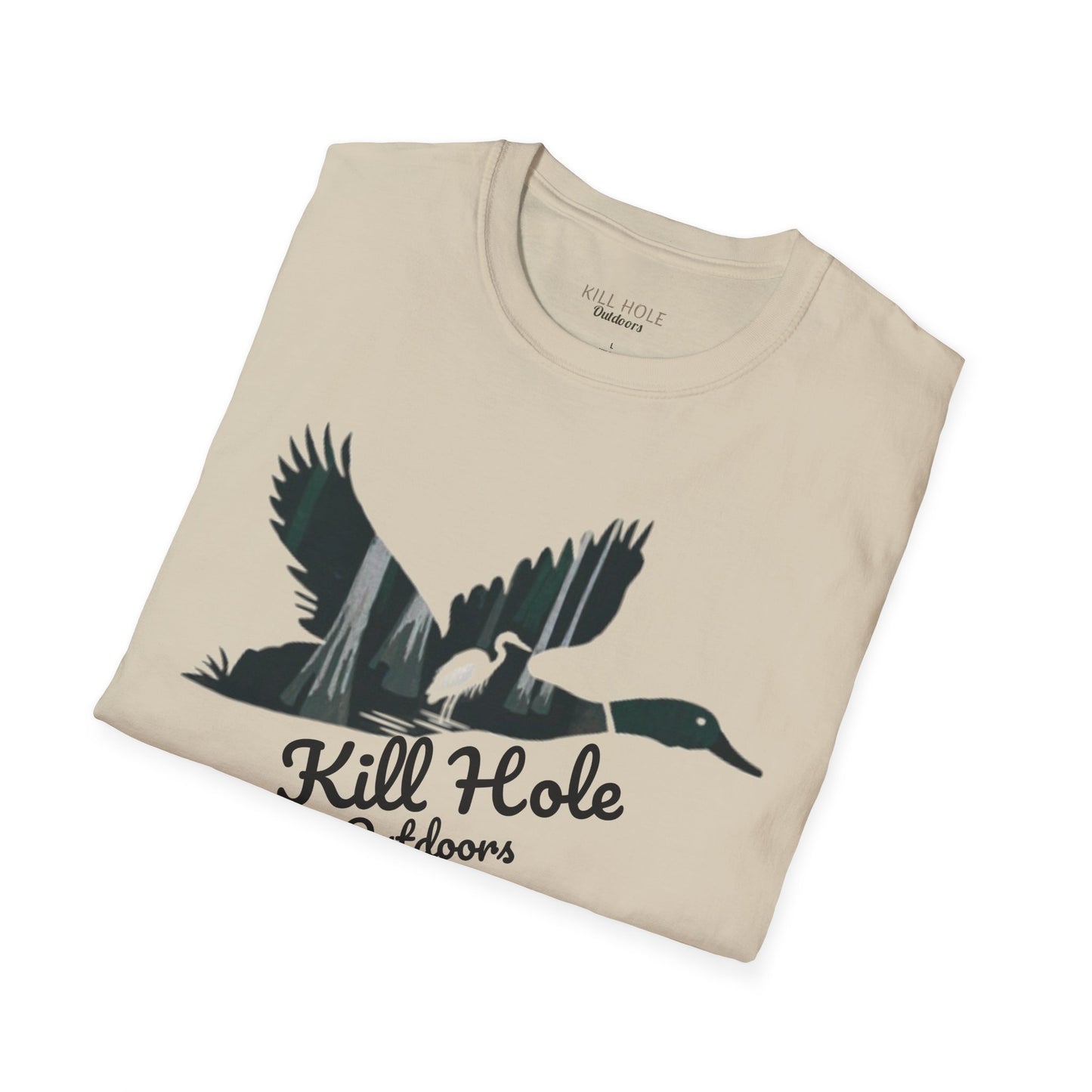 Kill Hole Duck Silhouette Front Design