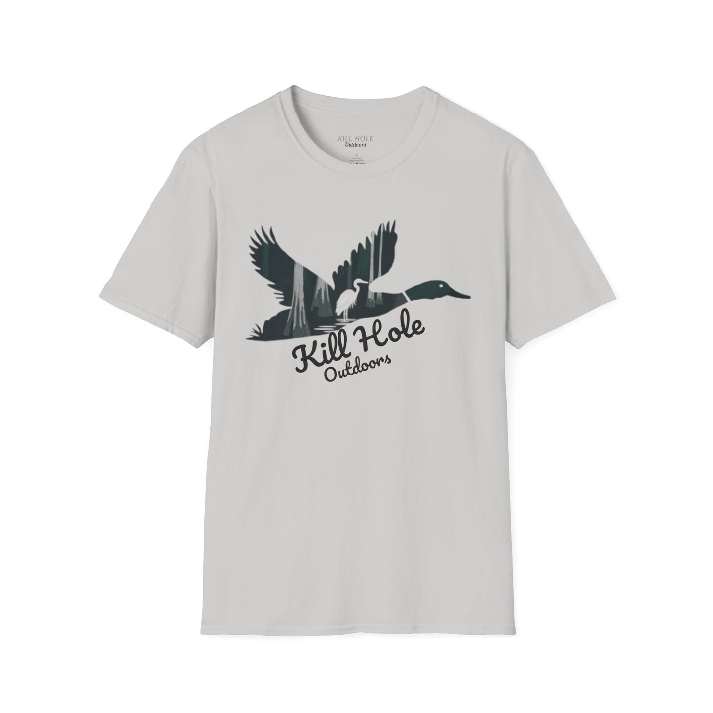 Kill Hole Duck Silhouette Front Design