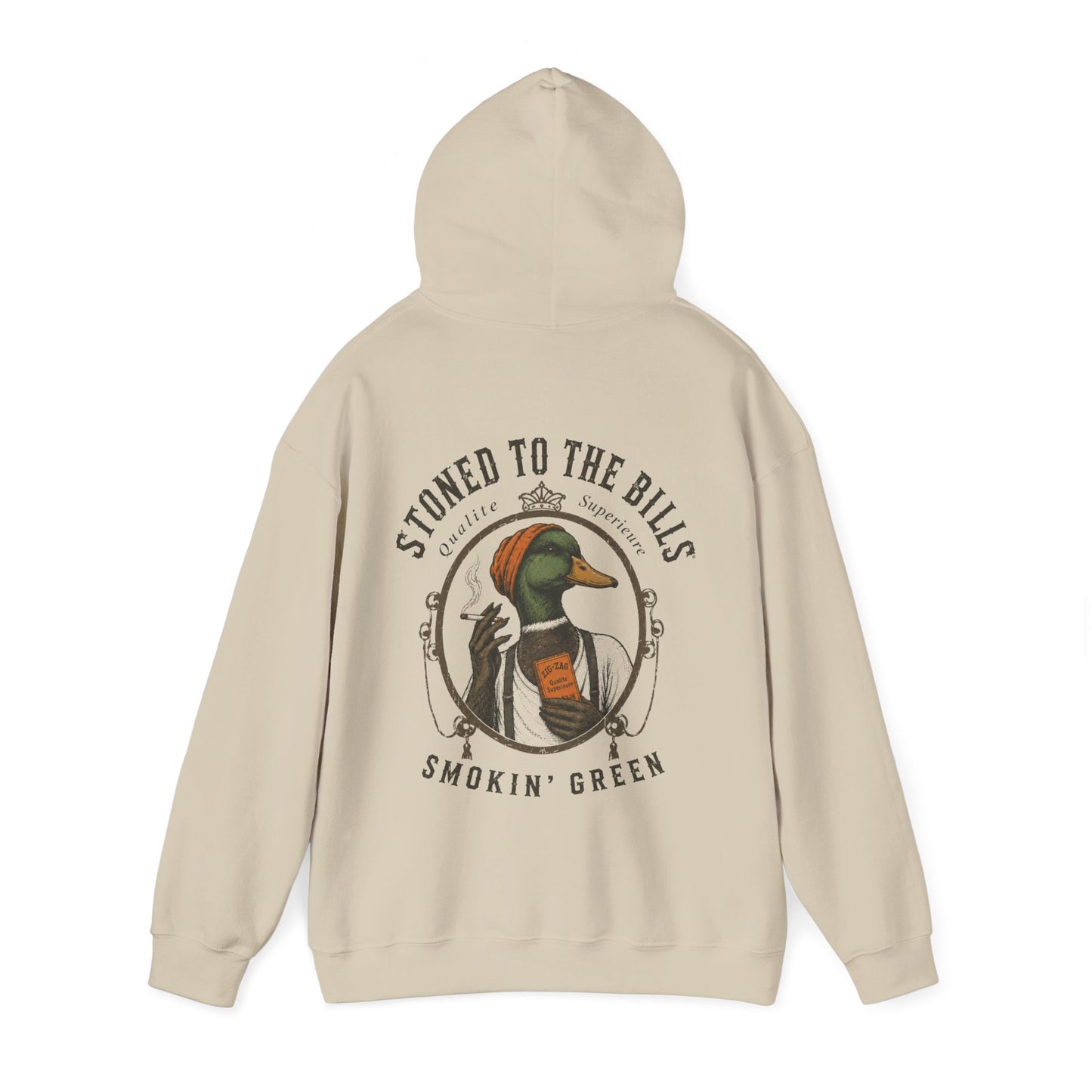 Smokin Green Duck Hunting Unisex Heavy Blend™ Hooded Sweatshirt