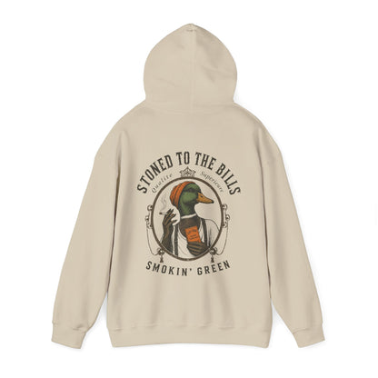 Smokin Green Duck Hunting Unisex Heavy Blend™ Hooded Sweatshirt
