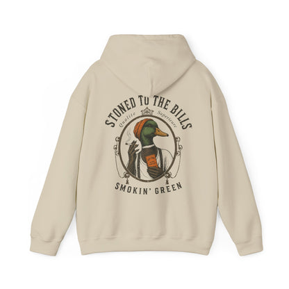 Smokin Green Duck Hunting Unisex Heavy Blend™ Hooded Sweatshirt