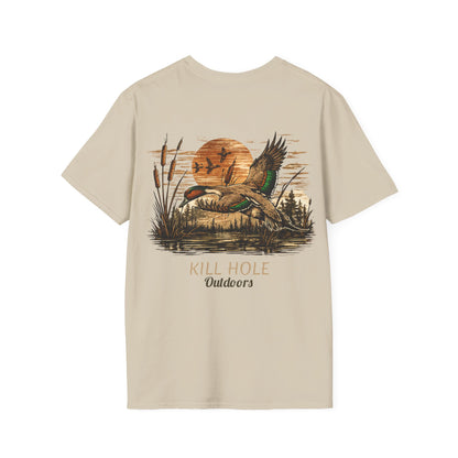 Pintail Drake Tshirt, Duck Hunting Shirt, Men's Classic Tee, Wildlife Bird Graphic Top, Outdoor Sports Apparel