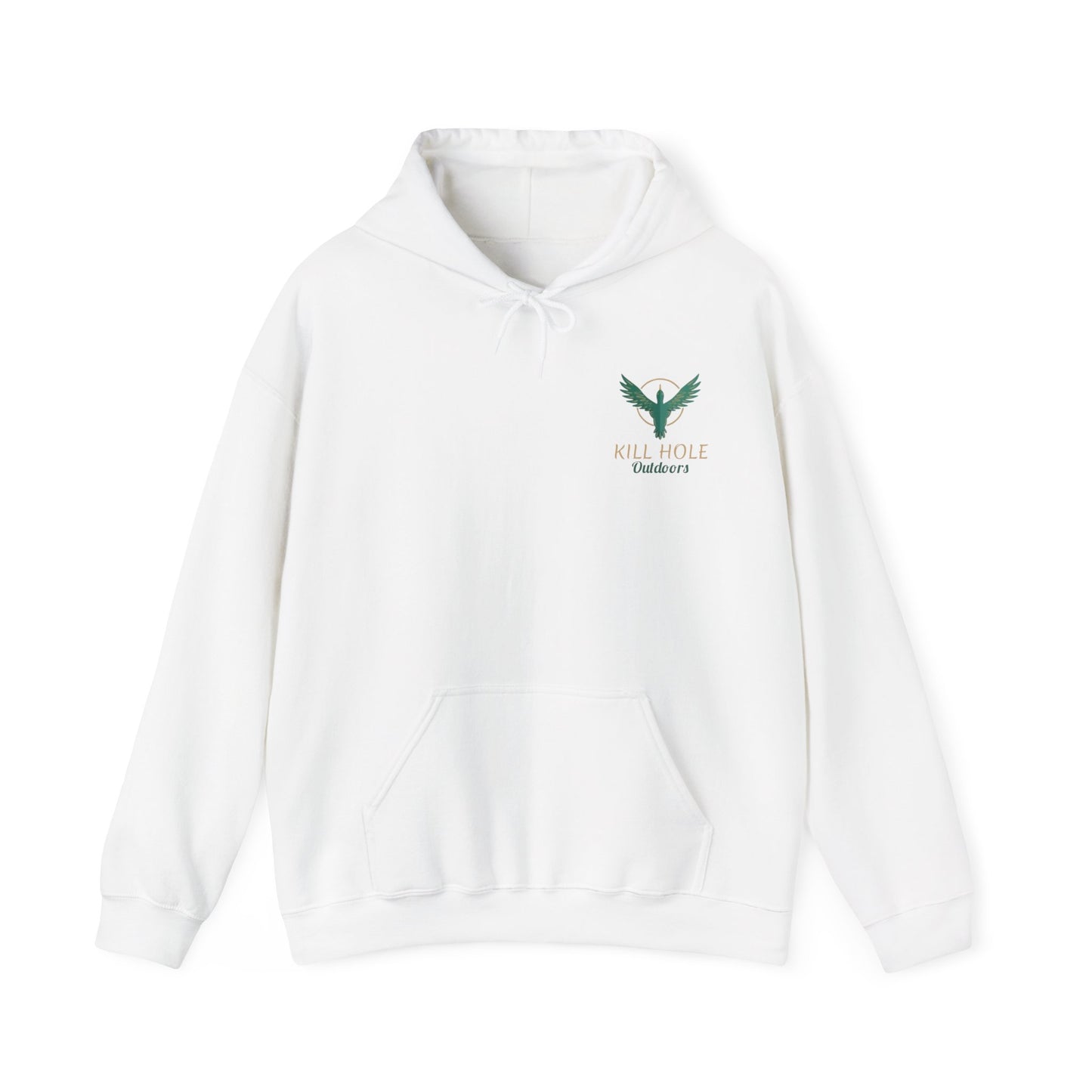 Smokin Green Duck Hunting Unisex Heavy Blend™ Hooded Sweatshirt