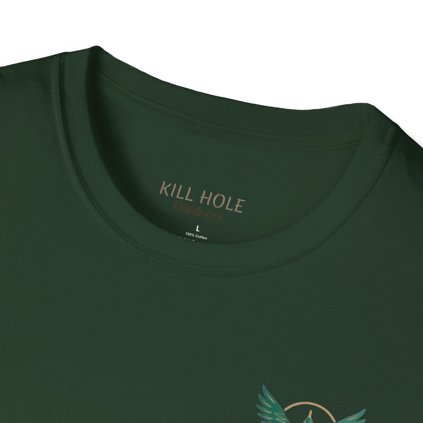 Vintage Wood Duck Tattoo Kill Hole Outdoors T-Shirt