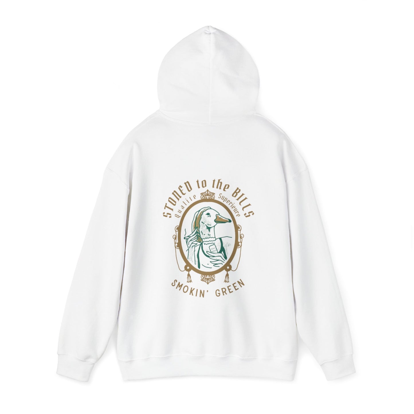 Smokin Green Duck Hunting Unisex Heavy Blend™ Hooded Sweatshirt