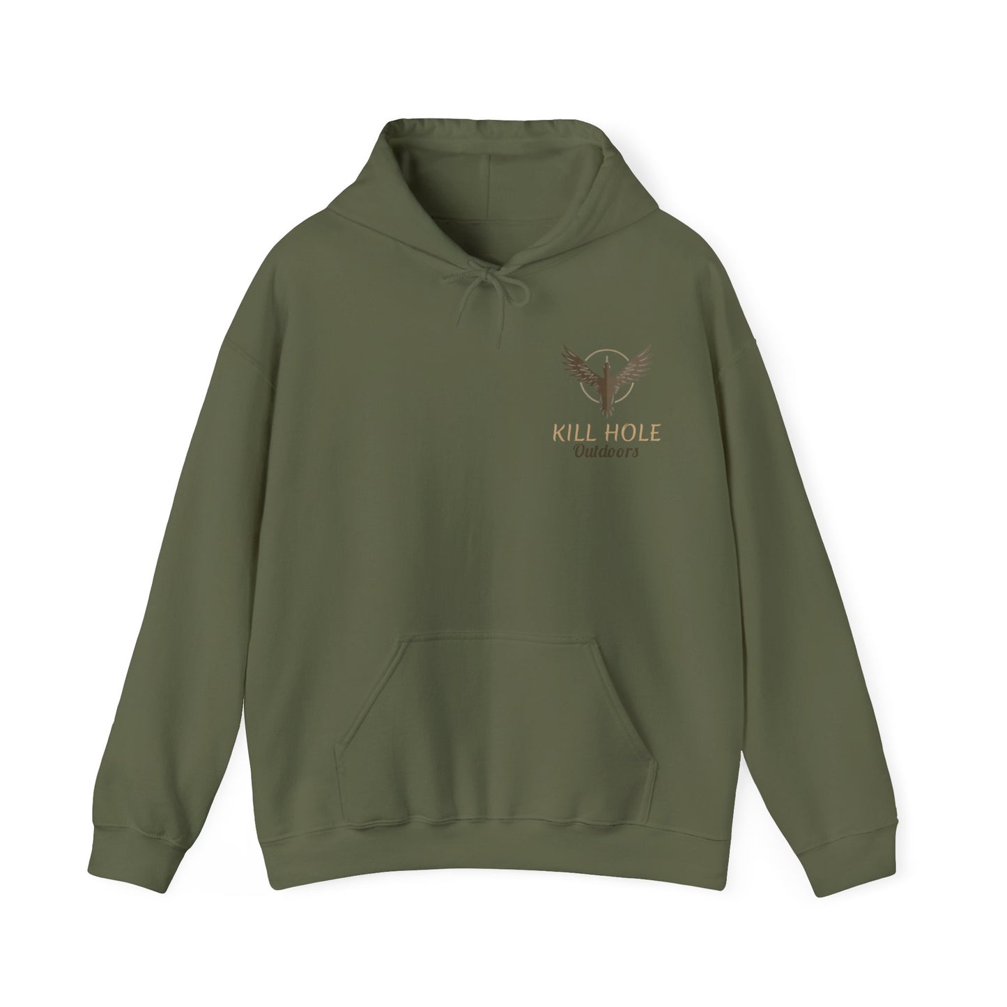 Smokin Green Duck Hunting Unisex Heavy Blend™ Hooded Sweatshirt