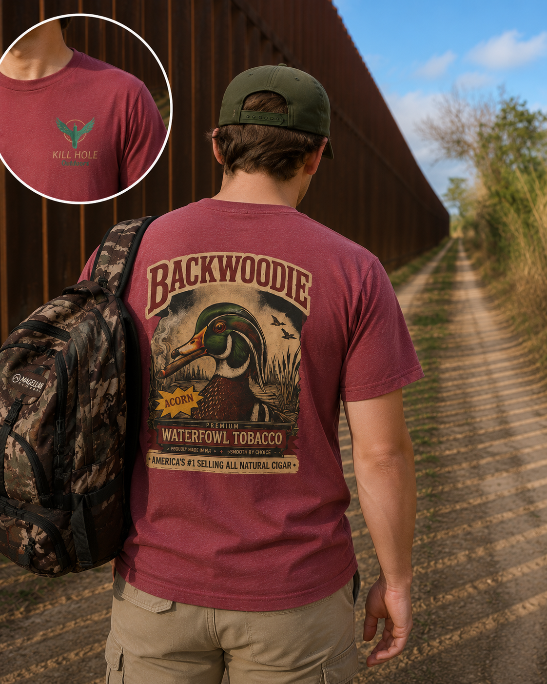 Backwoodie Unisex T-Shirt - Outdoors Tee