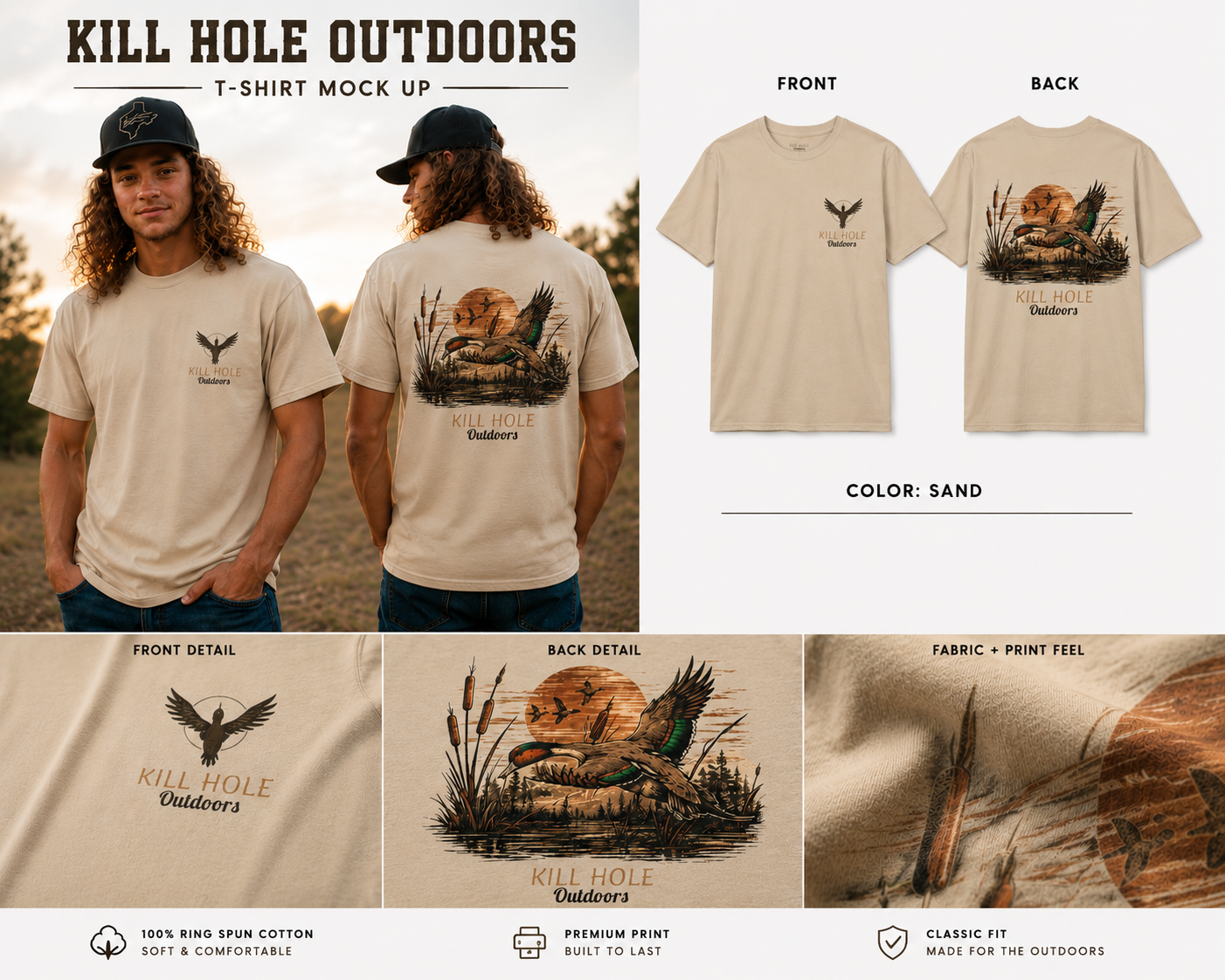 Pintail Drake Tshirt, Duck Hunting Shirt, Men's Classic Tee, Wildlife Bird Graphic Top, Outdoor Sports Apparel