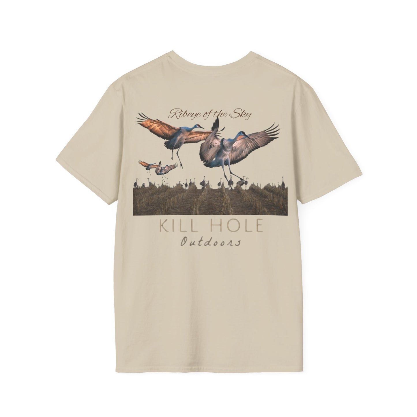 Sandhill Crane Kill Hole Tshirt