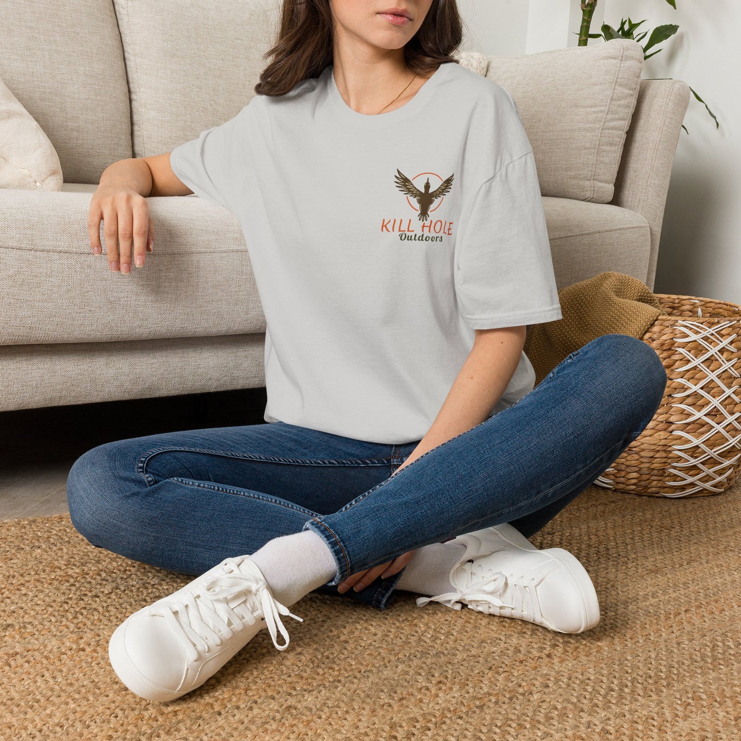 Smoking Green Duck Hunting Unisex Softstyle T-Shirt