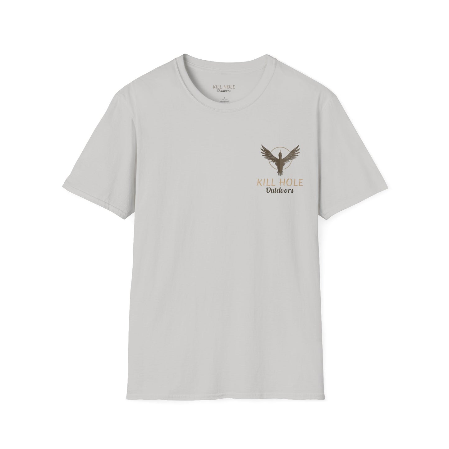 Smoking Green Duck Hunting Unisex Softstyle T-Shirt