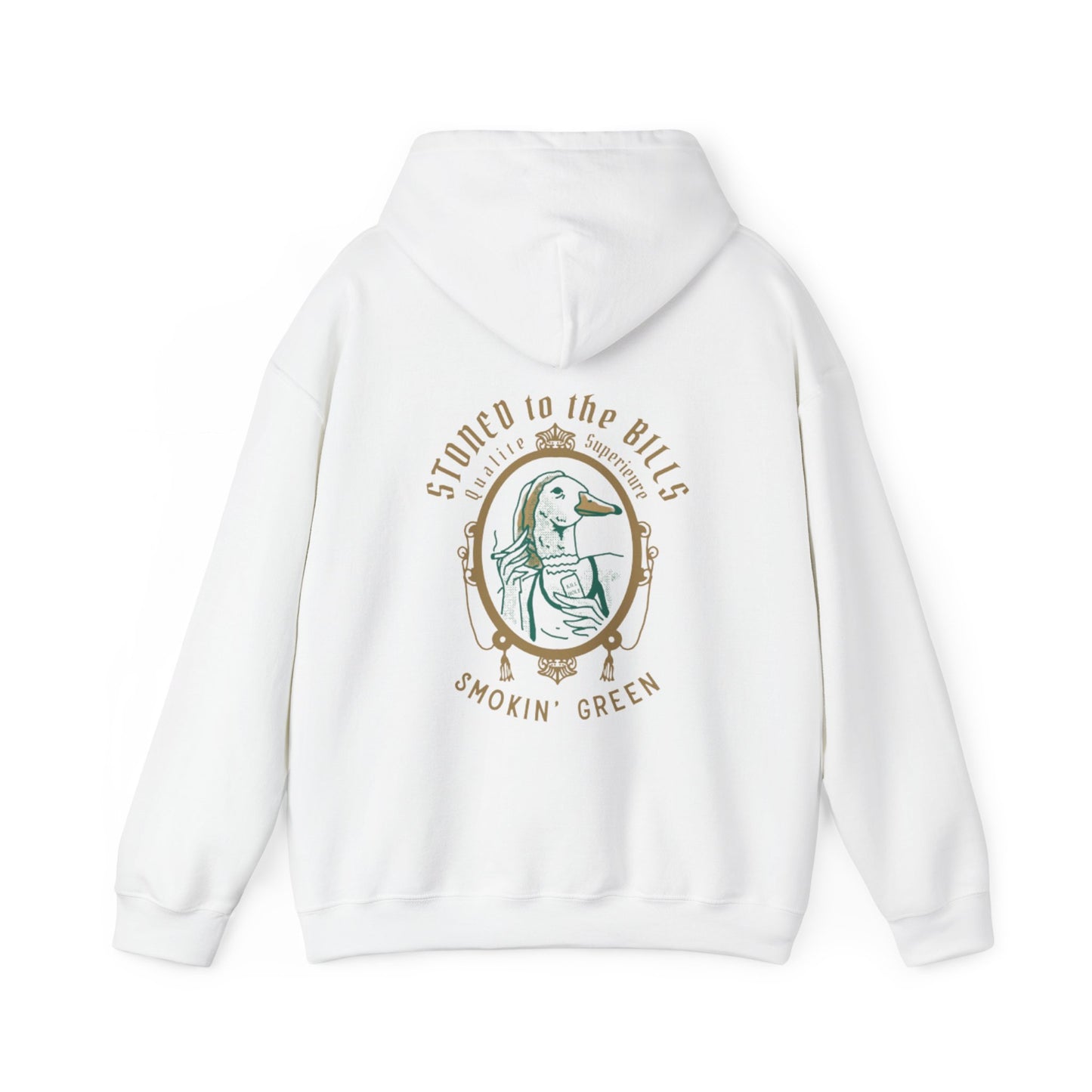 Smokin Green Duck Hunting Unisex Heavy Blend™ Hooded Sweatshirt